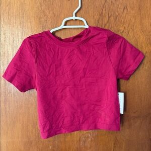 Stylish Red Crop Top for Women